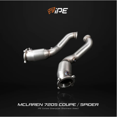 McLaren 720S 720S Spider 2017 - Current Catted Downpipe+Heat Protector – 700395 product image