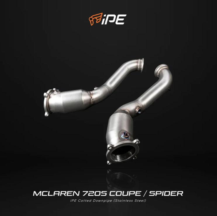 McLaren 720S 720S Spider 2017 - Current Catted Downpipe+Heat Protector – 700395 product image 2
