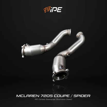 McLaren 720S 720S Spider 2017 - Current Catted Downpipe+Heat Protector – 700395 product image 2