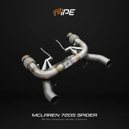 IPE McLaren 720S 720S Spider 2017 - Current Titanium Cat Back System – 700397 product image