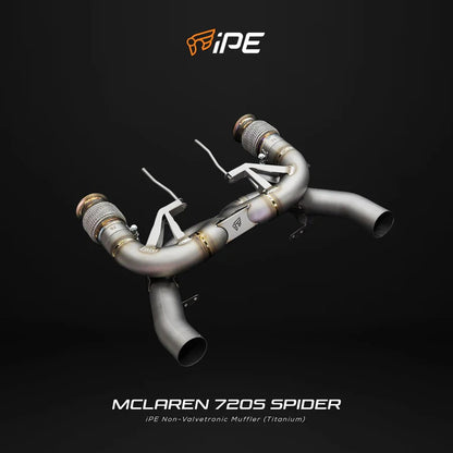 IPE McLaren 720S 720S Spider 2017 - Current Titanium Cat Back System – 700397 product image 2