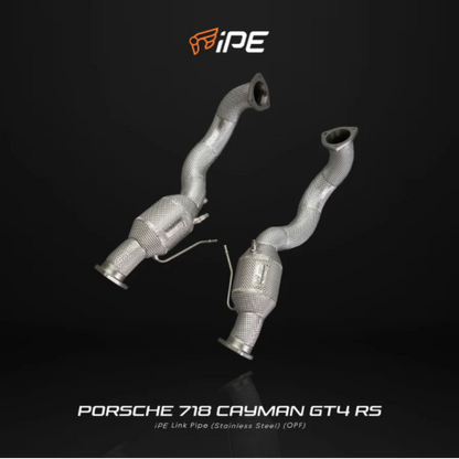 Porsche 982 718 Spyder RS 718 Cayman GT4 RS 2022 - Current Catted Mid Pipe Non-OPF Version / OPF Version – 700512 product image