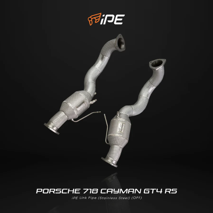 Porsche 982 718 Spyder RS 718 Cayman GT4 RS 2022 - Current Catted Mid Pipe Non-OPF Version / OPF Version – 700512 product image 2