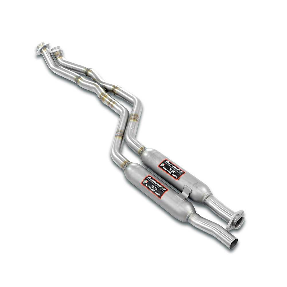 Supersprint Resonator + Front "X-Pipe" for BMW E30 320ix (Sedan - Touring - Cabrio) '88 -> '91