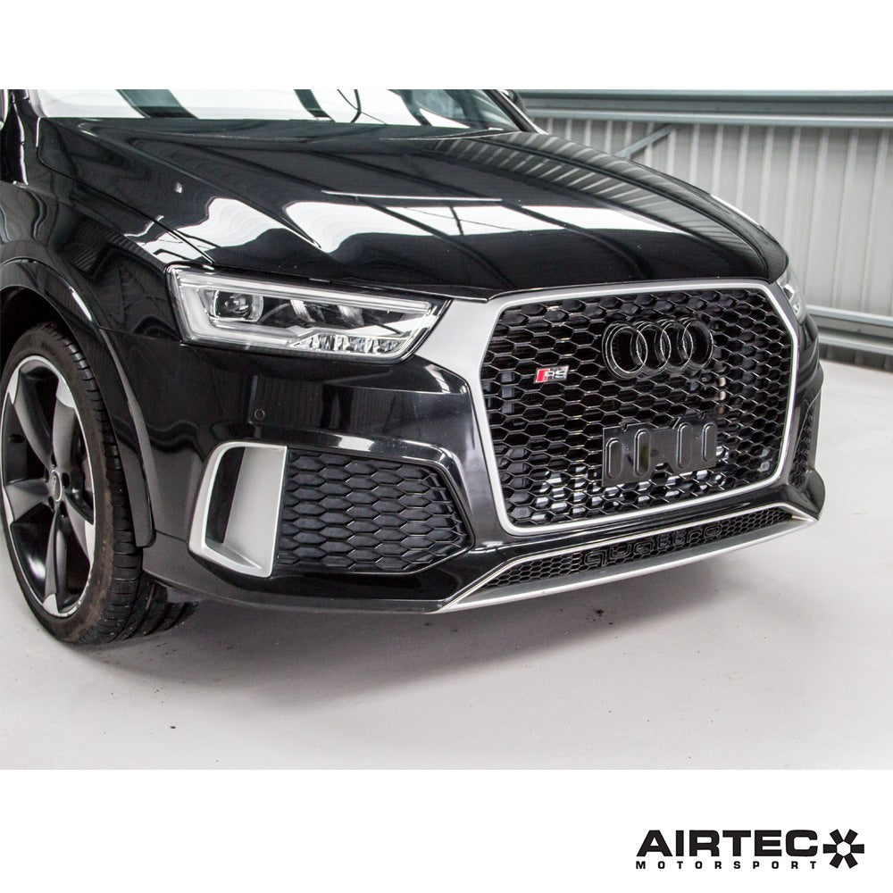 AIRTEC Motorsport Intercooler Upgrade for Audi RSQ3 8U - White AIRTEC Logo - ATINTVAG37-422219