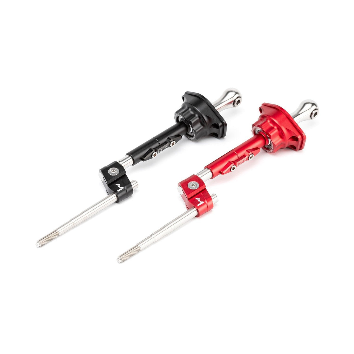 Hybrid Racing Short Shifter Assembly Universal Honda B/D-Series Red  - Red - Hybrid Racing