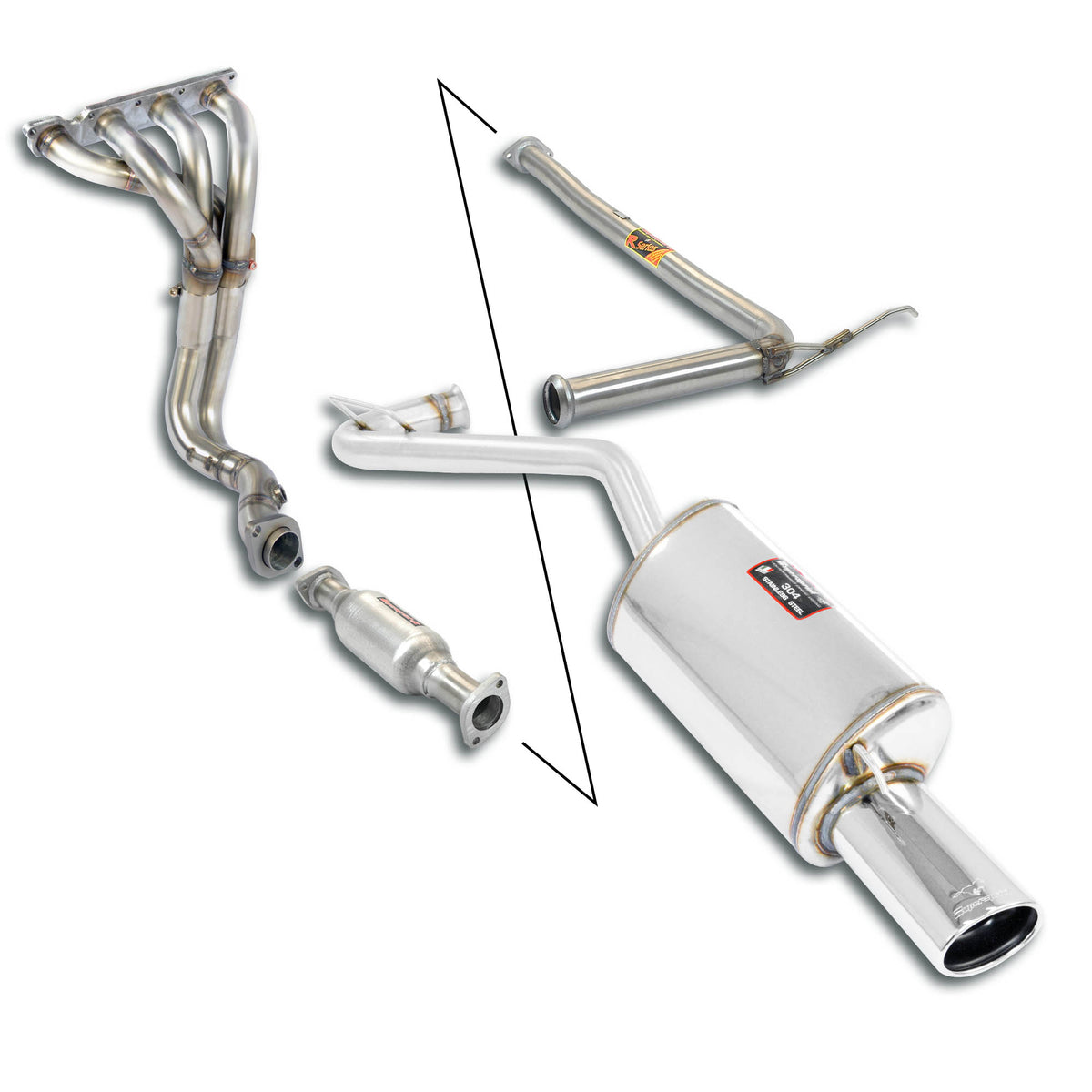 Supersprint Sport performance package / A for RENAULT CLIO I 1.8 16V