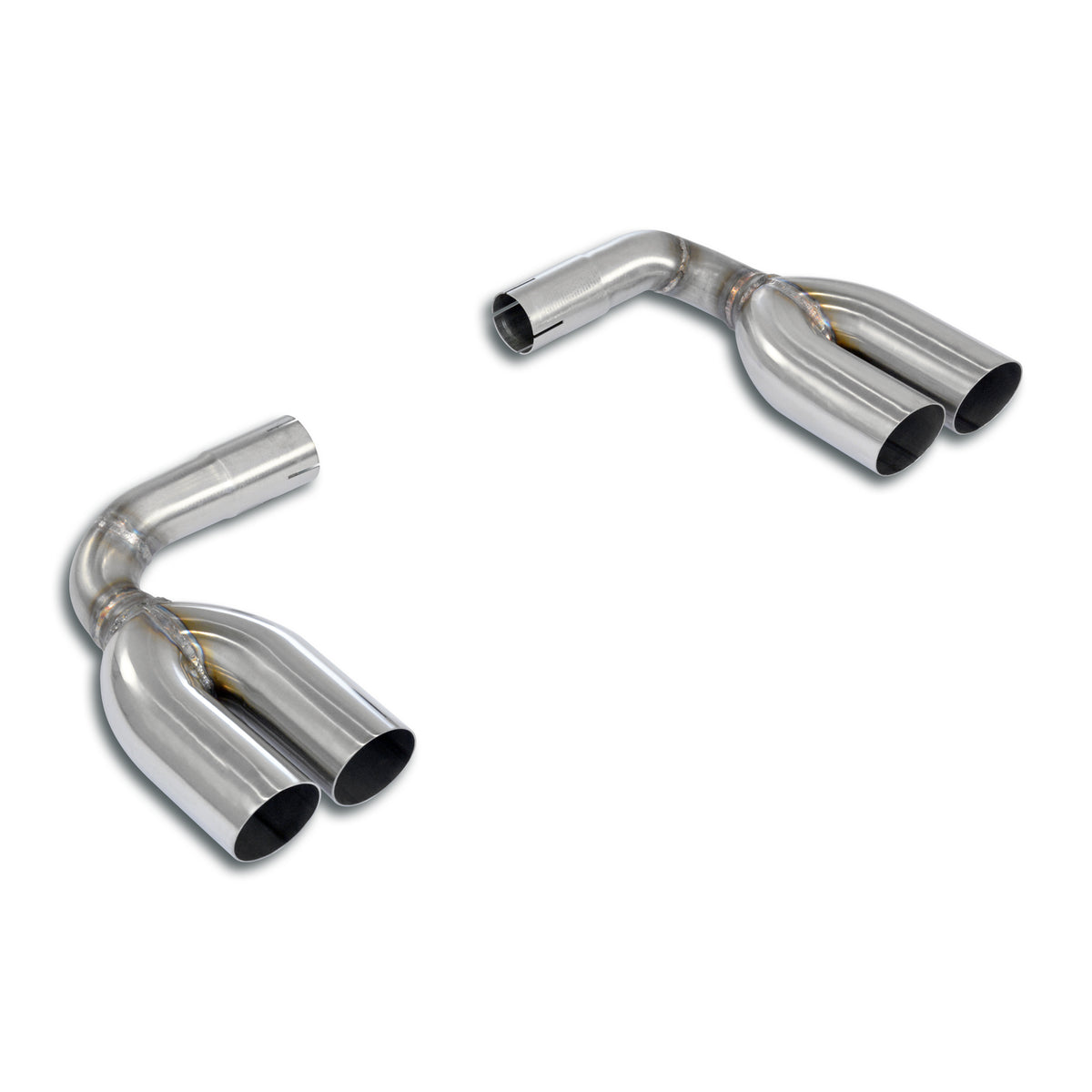 Supersprint Endpipe Kit Right OO70 - Left OO70 "Slant End - "392" style for JEEP WRANGLER 2P - 4P 2018 ->