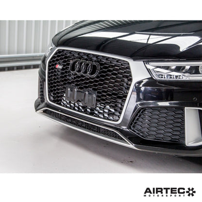 AIRTEC Motorsport Intercooler Upgrade for Audi RSQ3 8U - White AIRTEC Logo - ATINTVAG37-422219