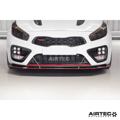 AIRTEC Motorsport Intercooler Upgrade for Kia Ceed GT - White AIRTEC Logo - ATINTKIA2-422481