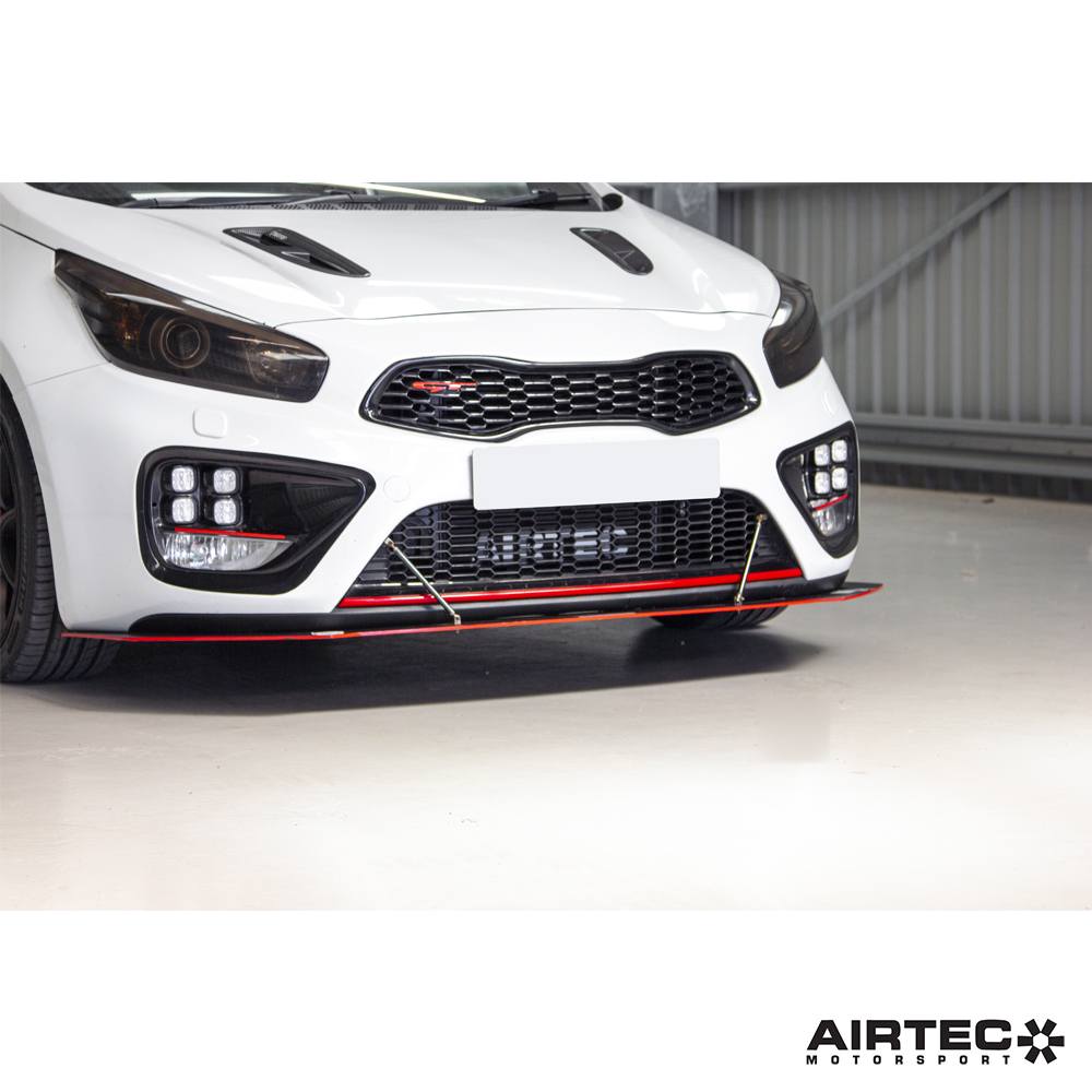 AIRTEC Motorsport Intercooler Upgrade for Kia Ceed GT - White AIRTEC Logo - ATINTKIA2-422481
