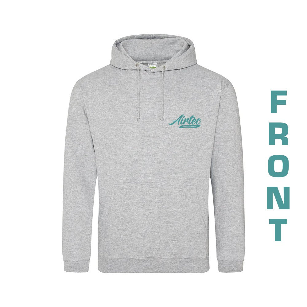 AIRTEC Motorsport Retro Style Hoodie - Grey - M - ATMER72-50190