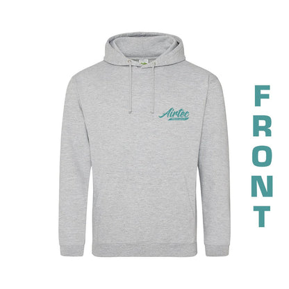 AIRTEC Motorsport Retro Style Hoodie - Grey - M - ATMER72-50190