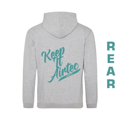 AIRTEC Motorsport Retro Style Hoodie - Grey - M - ATMER72-50190