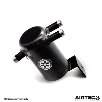 AIRTEC Motorsport Cosworth Group A Oil Separator & Catch Tank - BOTH TANKS, Satin Silver, WITHOUT Fitting Kit - ATMSFO27-200129
