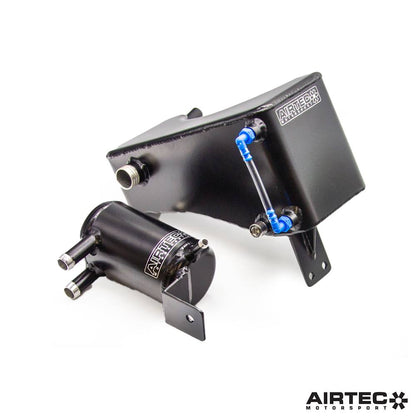 AIRTEC Motorsport Cosworth Group A Oil Separator & Catch Tank - BOTH TANKS, Satin Silver, WITHOUT Fitting Kit - ATMSFO27-200129