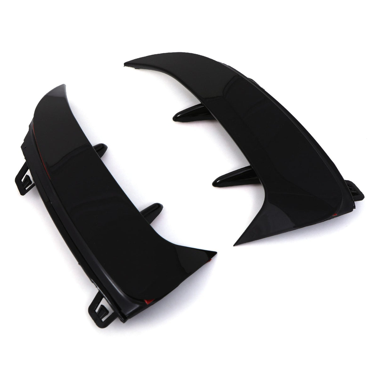 Gravity Performance Rear Bumper Canards Gloss Black - Mercedes Benz A Class W177 2018+
