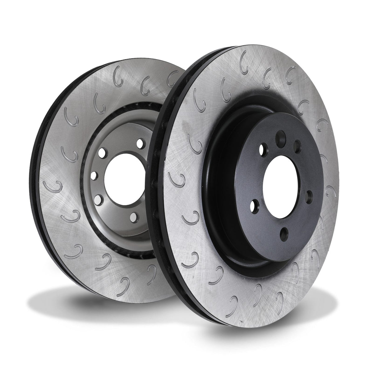 Gravity Performance Front Vented Hooked 360mm Brake Discs - Land Rover Discovery 4 LR4 L319 09-16