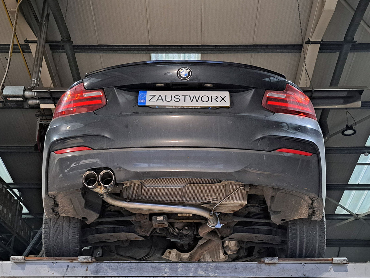 BMW 220d Rear silencer delete ZTT009L 1