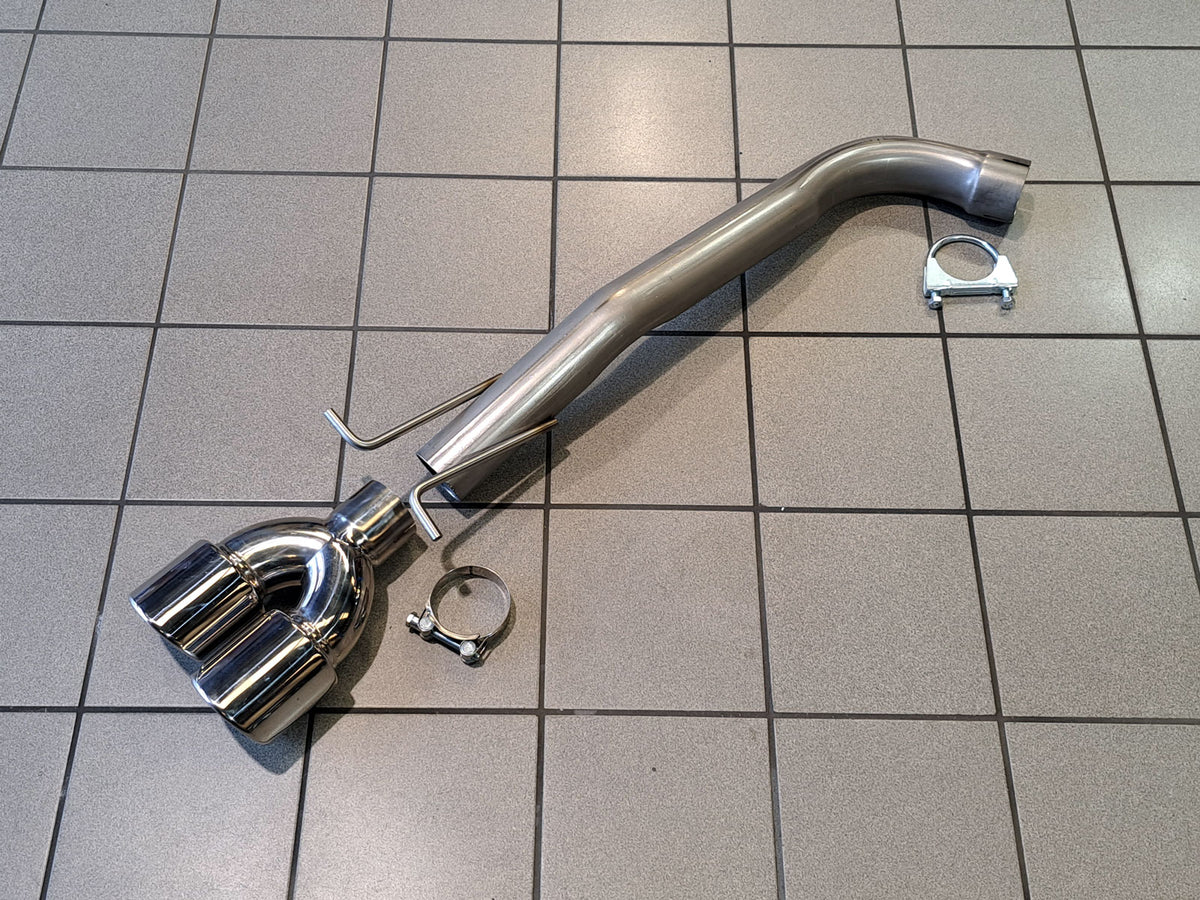 BMW X3 2.0 TDi E83 Rear silencer delete 1 4dc3 4e5e 8196