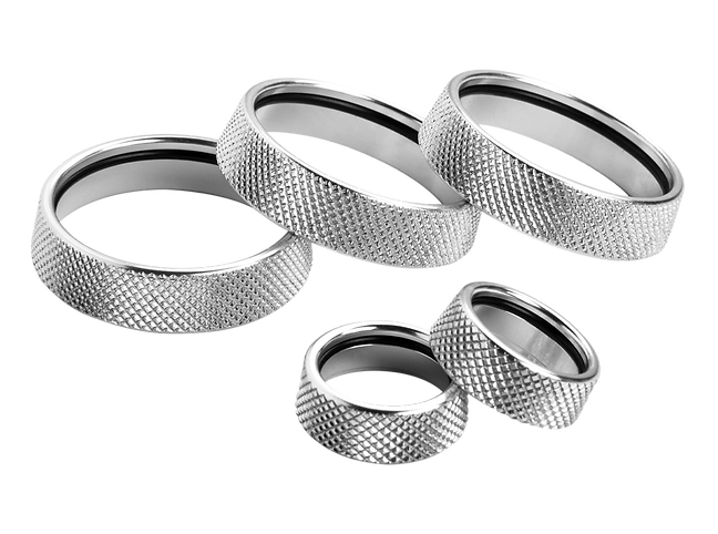 Leyo Motorsport Billet Aluminum Knobs(3 pcs) (Silver)