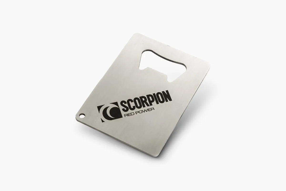 Scorpion Red Power Bottle Opener