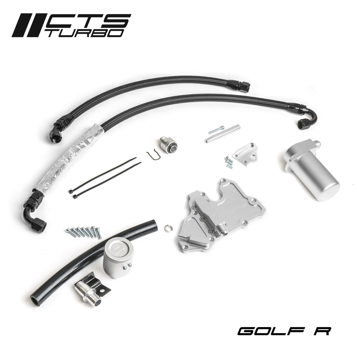 CTS Turbo MK7 Golf R / 8V S3 Catch Can Kit - CTS-CC-MK7GRS3
