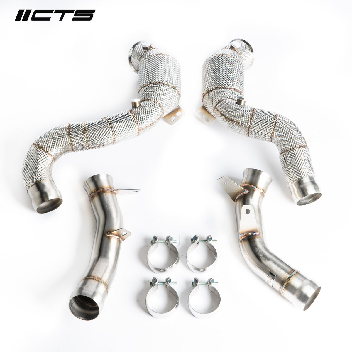 CTS Turbo Mercedes-Benz M177/W213 E63S High-Flow CATS - CTS-EXH-DP-0031-CAT