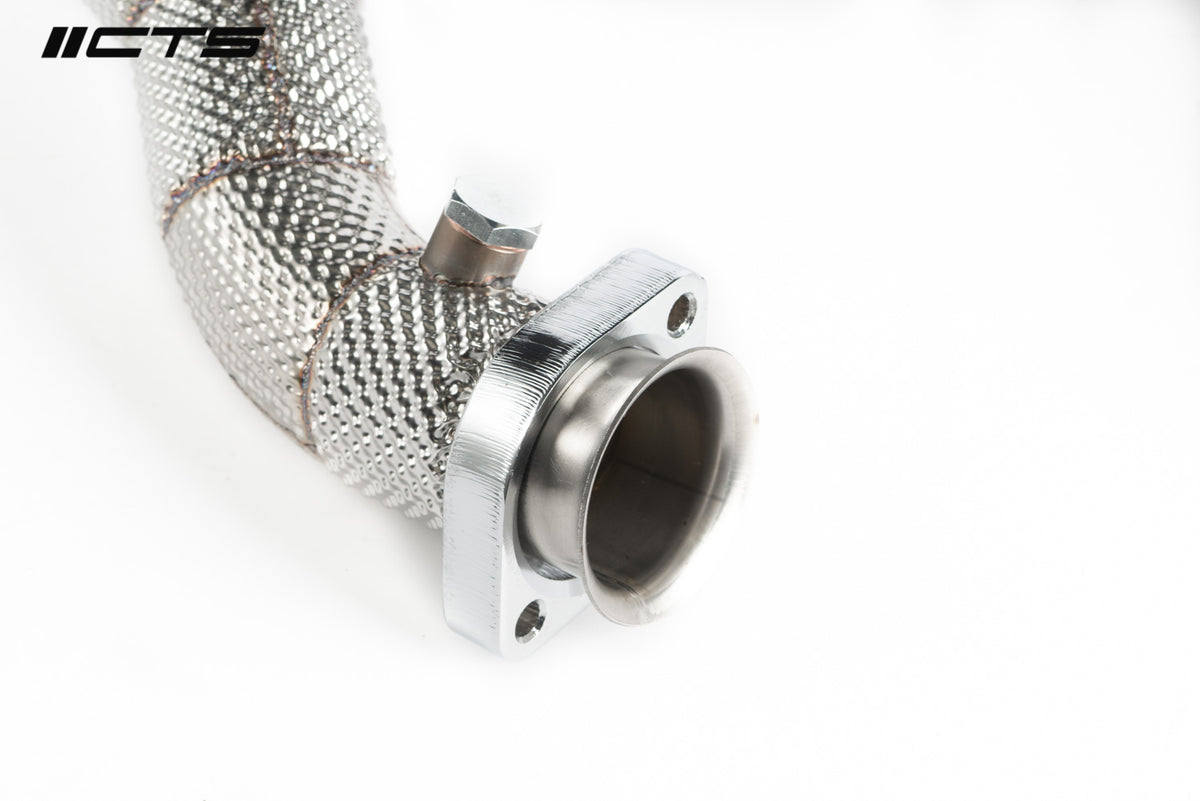 CTS Turbo HIGH-FLOW cat set for Mercedes Benz C43 C400 C450 E43 E400 E450 with M276 engine - CTS-EXH-DP-0052-CAT - image 4