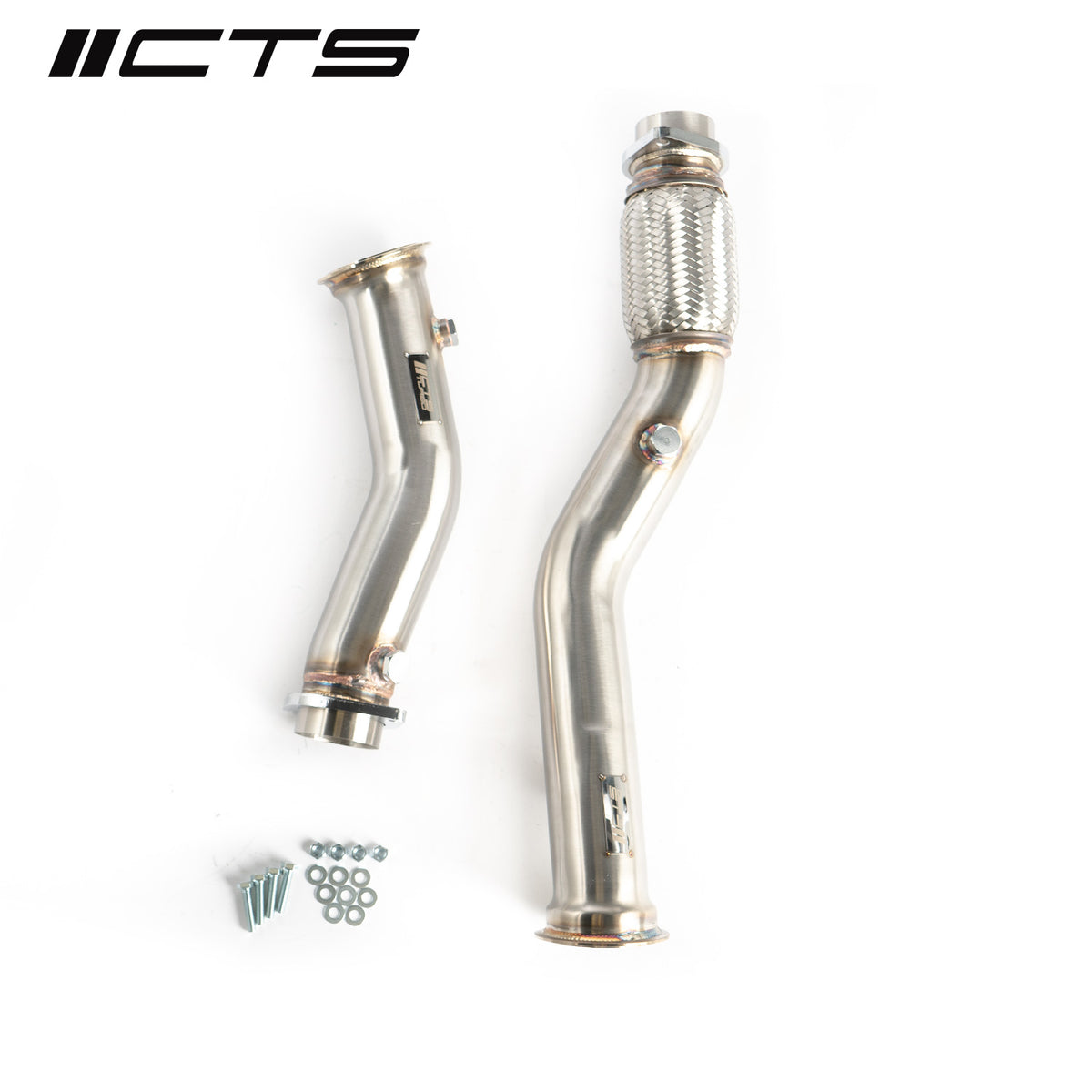 CTS Turbo BMW S58 G80/G82/G87 M2/M3/M3C/M4/M4C Downpipes - CTS-EXH-DP-0053