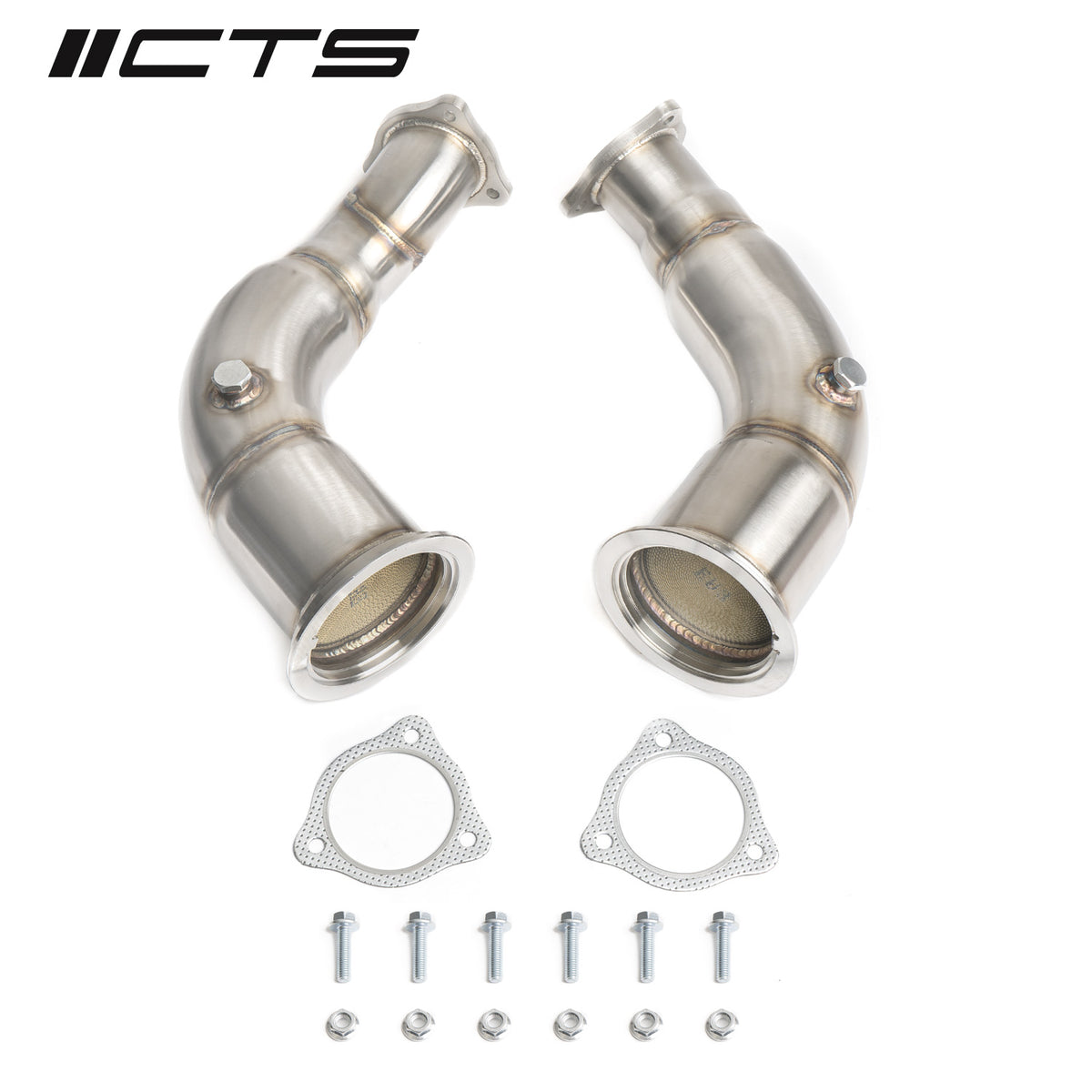 CTS Turbo B9 Audi RS5 High-Flow CATS - CTS-EXH-DP-0039-CAT