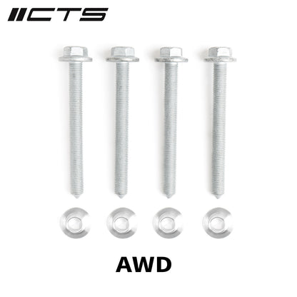 CTS TURBO Rear Subframe Bushing Insert Kit: MK5/MK6/MK7/8P/8V/MK2/MK3 Audi - CTS-HW-216 - image 2
