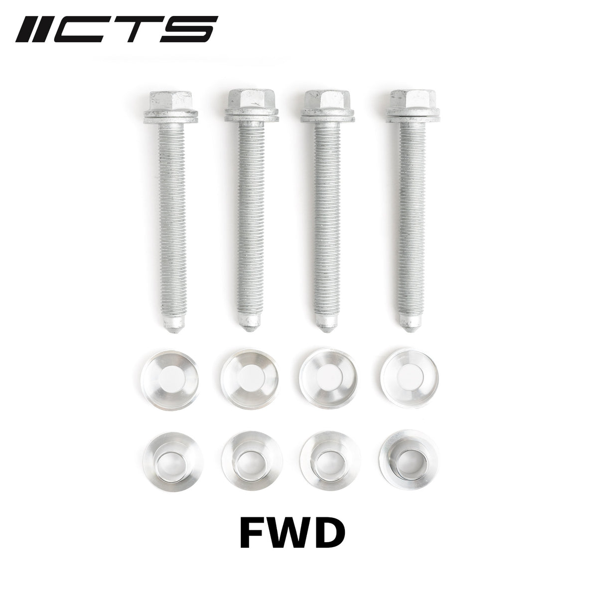 CTS TURBO Rear Subframe Bushing Insert Kit: MK5/MK6/MK7/8P/8V/MK2/MK3 Audi - CTS-HW-216