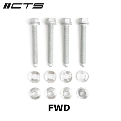 CTS TURBO Rear Subframe Bushing Insert Kit: MK5/MK6/MK7/8P/8V/MK2/MK3 Audi - CTS-HW-216