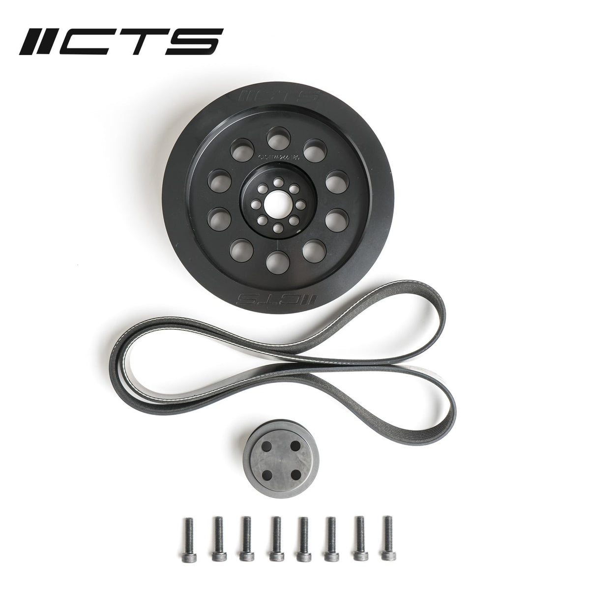 CTS Turbo 3.0T V6 Dual Pulley Upgrade Kit (bolt-on, 180mm) - CTS-HW-435