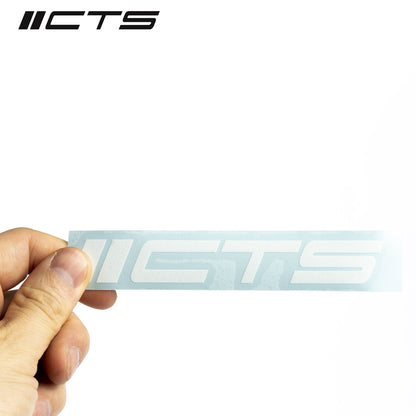 CTS Turbo OG Decal - White Sticker - CTS-DECAL-WHT - image 4