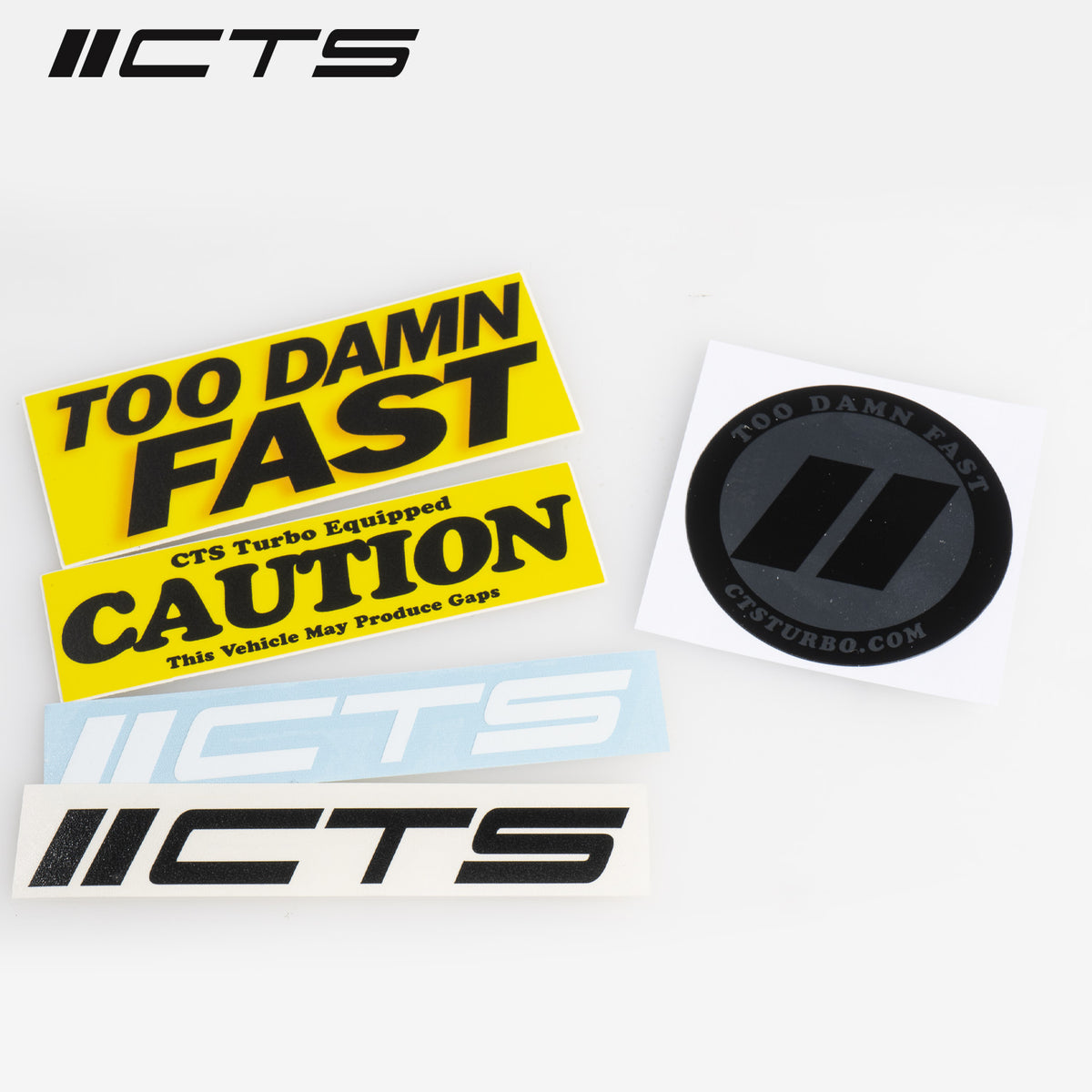 CTS Turbo CTS Decal - HP Sticker Pack