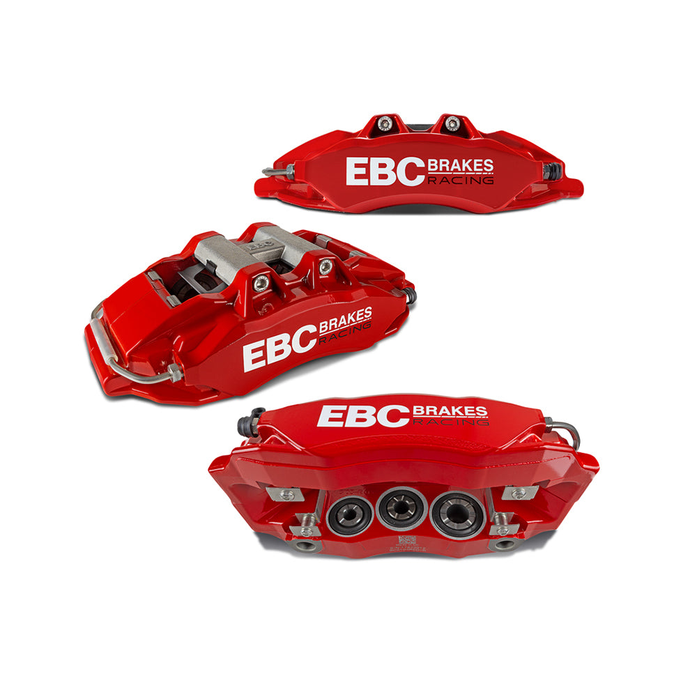 EBC Assembled 6104 right hand caliper YELLOW - BC6104YEL-R