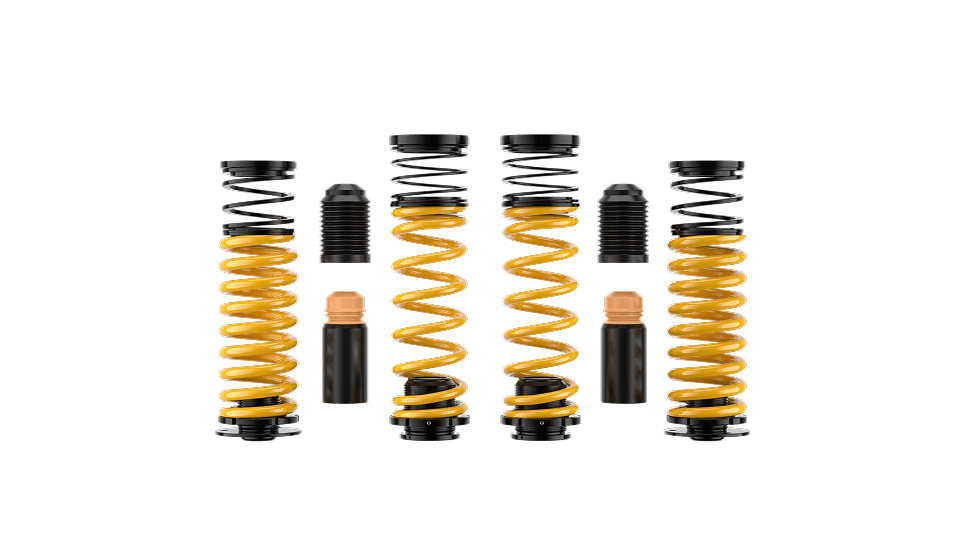 ST Height Adjustable Spring Kit - Bmw 1er 1-series M Coupé (E82); (M-V) 04/11 - 27320057