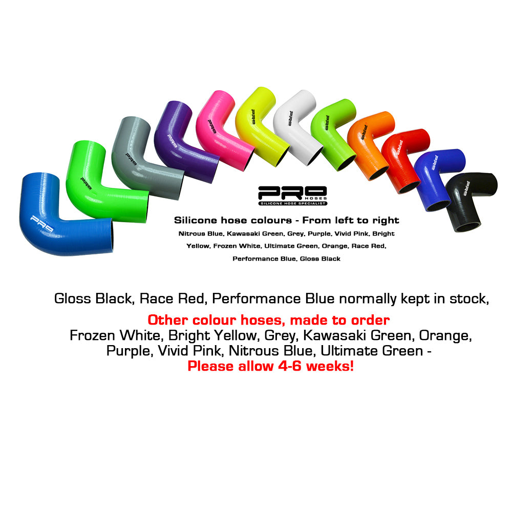 Airtec Motorsport Pro Hoses Replacement Hoses for Focus ST225 Gen2 CAIS - Race Red, Hoses ONLY - No Clips - PH/INDFO17-101954