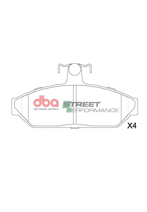 Disc Brakes Australia Brake Pads Street Performance | Front Axle DB1075SP