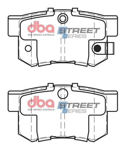 Disc Brakes Australia Brake Pads Street Series Ceramic | Rear Axle DB1142SS