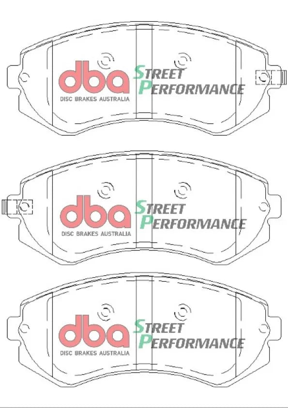 Disc Brakes Australia Brake Pads Street Performance ECE R90 certified | Rear Axle DB1148SP
