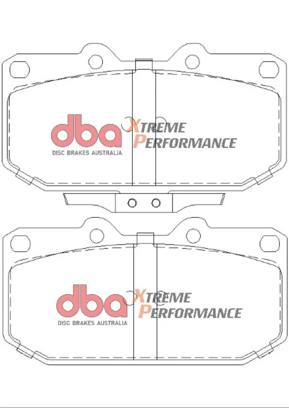 Disc Brakes Australia Brake Pads Xtreme Performance ECE R90 certified | Front Axle DB1170XP