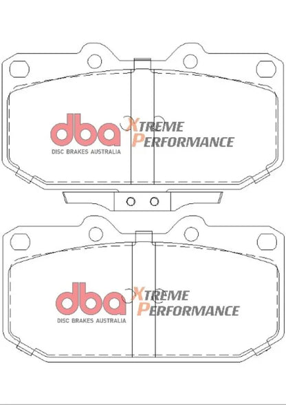 Disc Brakes Australia Brake Pads Xtreme Performance ECE R90 certified | Front Axle DB1170XP