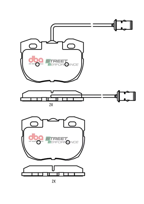 Disc Brakes Australia Brake Pads Street Performance | Front DB1176SP