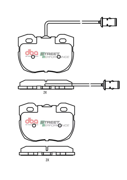 Disc Brakes Australia Brake Pads Street Performance | Front DB1176SP