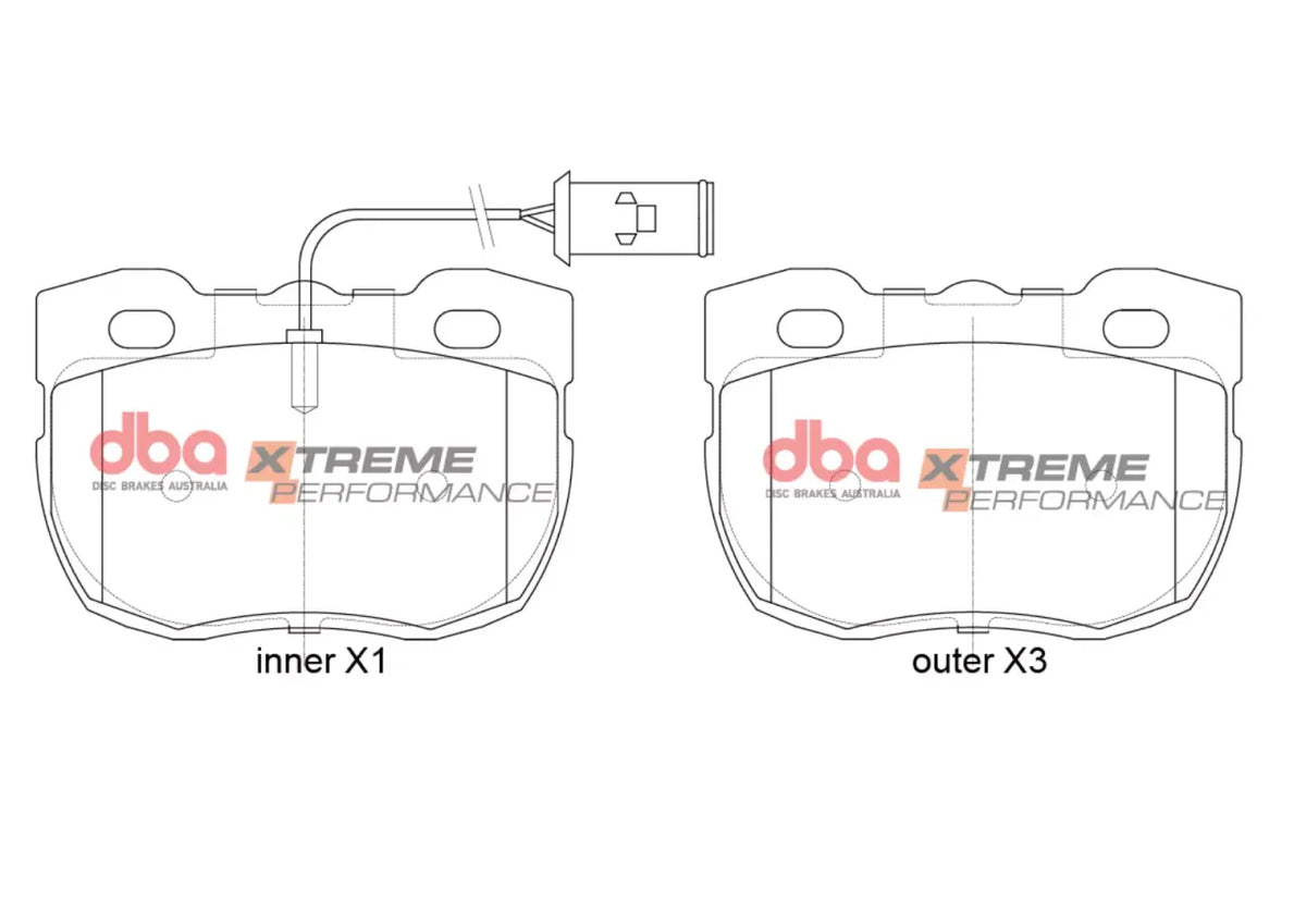 Disc Brakes Australia Brake Pads Xtreme Performance | Front DB1176XP