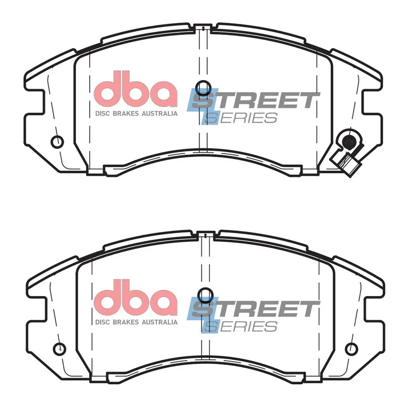 Disc Brakes Australia Brake Pads Street Series Ceramic | Front Axle DB1185SS