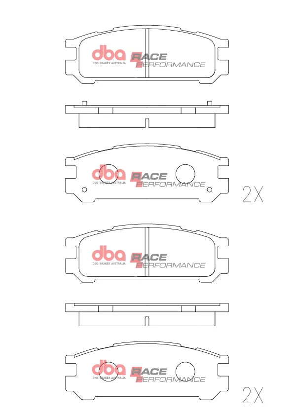 Disc Brakes Australia Brake Pads Race Performance DB1186RP